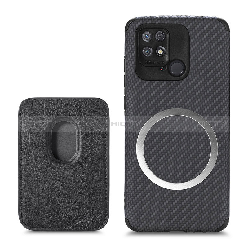 Funda Silicona Carcasa Ultrafina Goma con Magnetico S04D para Xiaomi Redmi 10 Power