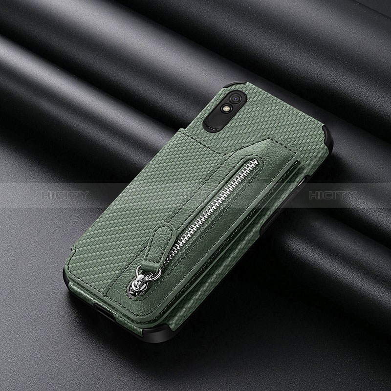 Funda Silicona Carcasa Ultrafina Goma con Magnetico S04D para Xiaomi Redmi 9AT