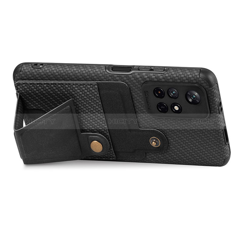 Funda Silicona Carcasa Ultrafina Goma con Magnetico S04D para Xiaomi Redmi Note 11 5G