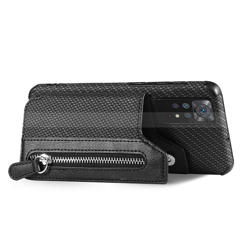 Funda Silicona Carcasa Ultrafina Goma con Magnetico S04D para Xiaomi Redmi Note 11 Pro 4G