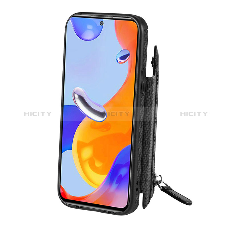 Funda Silicona Carcasa Ultrafina Goma con Magnetico S04D para Xiaomi Redmi Note 11 Pro 4G