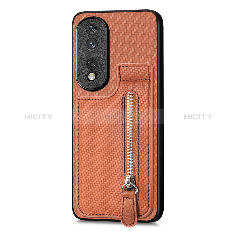 Funda Silicona Carcasa Ultrafina Goma con Magnetico S05D para Huawei Honor 80 Pro 5G