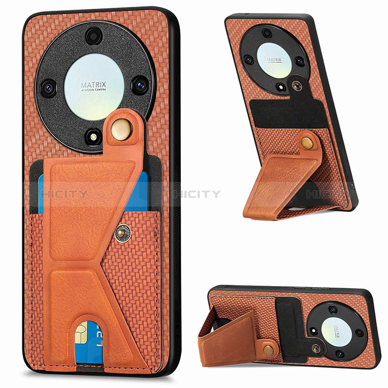 Funda Silicona Carcasa Ultrafina Goma con Magnetico S05D para Huawei Honor Magic5 Lite 5G