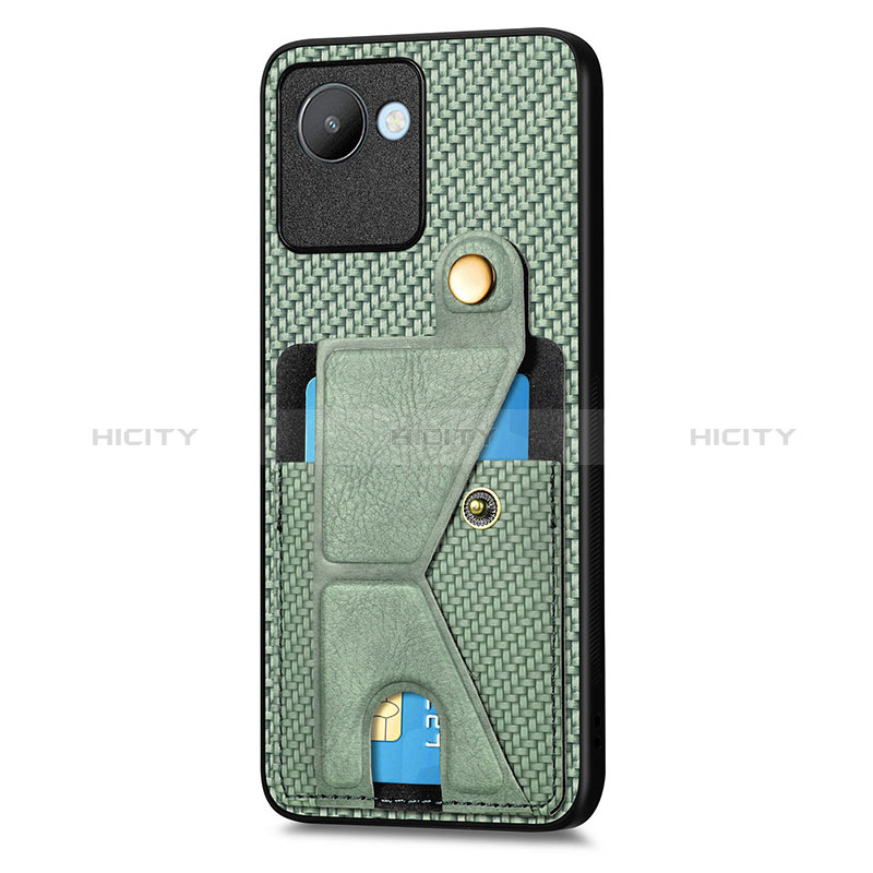 Funda Silicona Carcasa Ultrafina Goma con Magnetico S05D para Realme C30