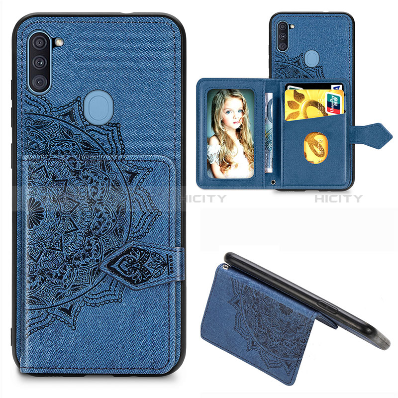 Funda Silicona Carcasa Ultrafina Goma con Magnetico S05D para Samsung Galaxy A11