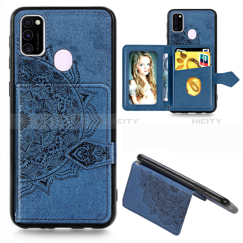 Funda Silicona Carcasa Ultrafina Goma con Magnetico S05D para Samsung Galaxy M21