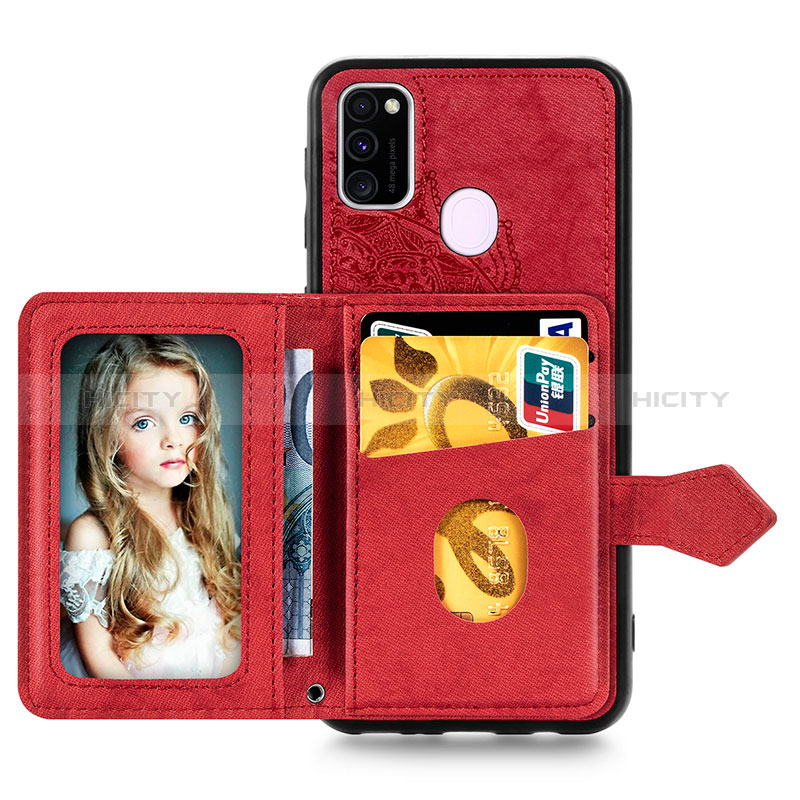 Funda Silicona Carcasa Ultrafina Goma con Magnetico S05D para Samsung Galaxy M30s