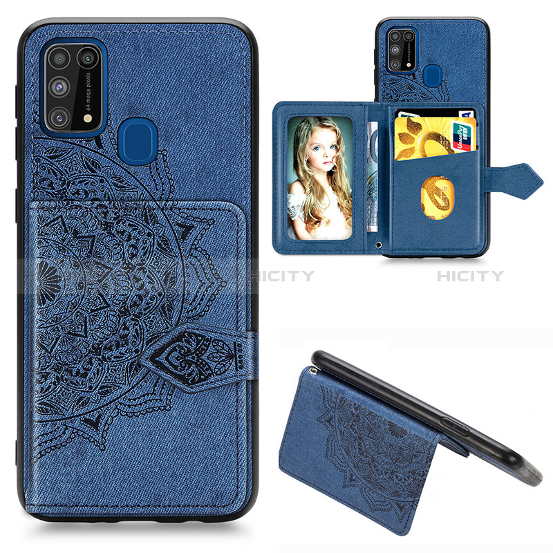 Funda Silicona Carcasa Ultrafina Goma con Magnetico S05D para Samsung Galaxy M31 Prime Edition