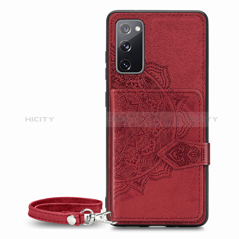 Funda Silicona Carcasa Ultrafina Goma con Magnetico S05D para Samsung Galaxy S20 FE (2022) 5G