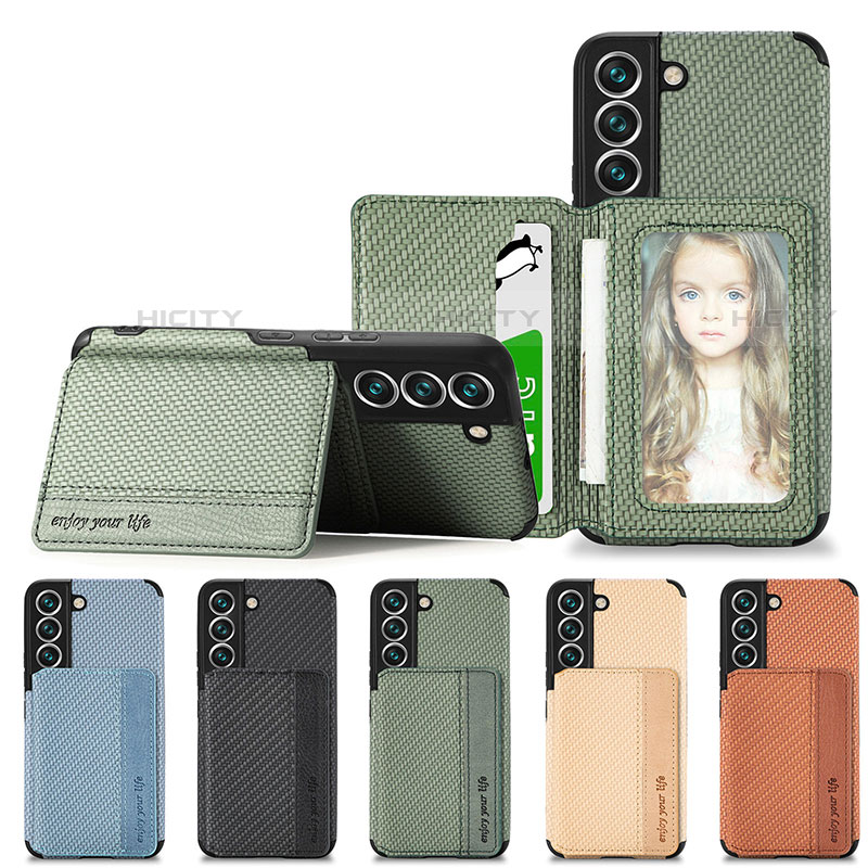 Funda Silicona Carcasa Ultrafina Goma con Magnetico S05D para Samsung Galaxy S23 Plus 5G