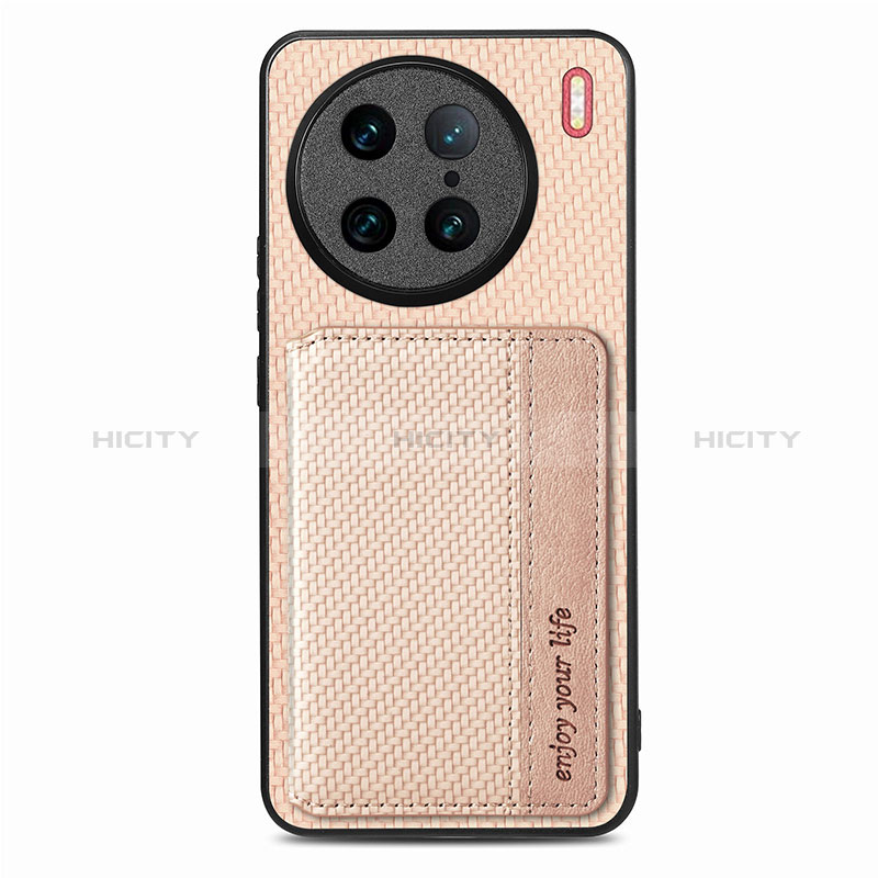 Funda Silicona Carcasa Ultrafina Goma con Magnetico S05D para Vivo X90 Pro 5G