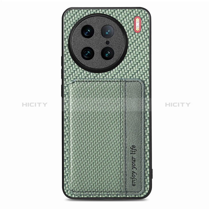 Funda Silicona Carcasa Ultrafina Goma con Magnetico S05D para Vivo X90 Pro 5G