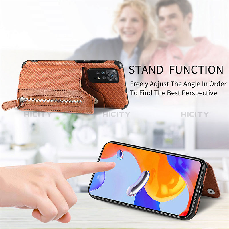 Funda Silicona Carcasa Ultrafina Goma con Magnetico S05D para Xiaomi Redmi Note 11 Pro 4G