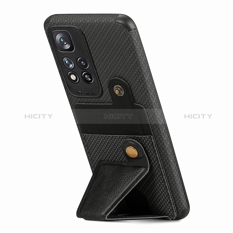 Funda Silicona Carcasa Ultrafina Goma con Magnetico S05D para Xiaomi Redmi Note 11 Pro+ Plus 5G