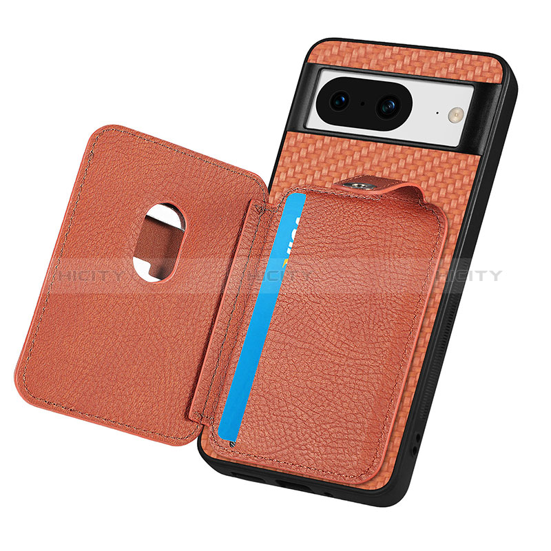 Funda Silicona Carcasa Ultrafina Goma con Magnetico S06D para Google Pixel 8 5G