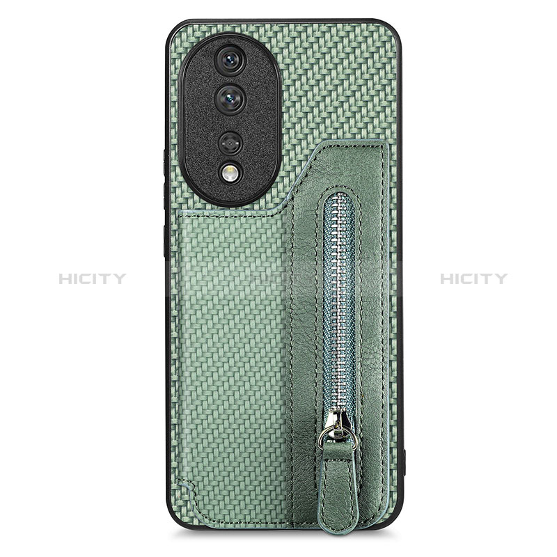 Funda Silicona Carcasa Ultrafina Goma con Magnetico S06D para Huawei Honor 80 5G