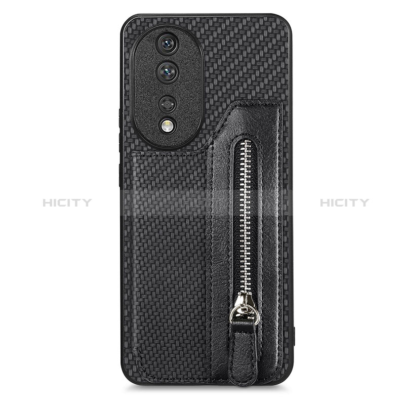 Funda Silicona Carcasa Ultrafina Goma con Magnetico S06D para Huawei Honor 80 5G