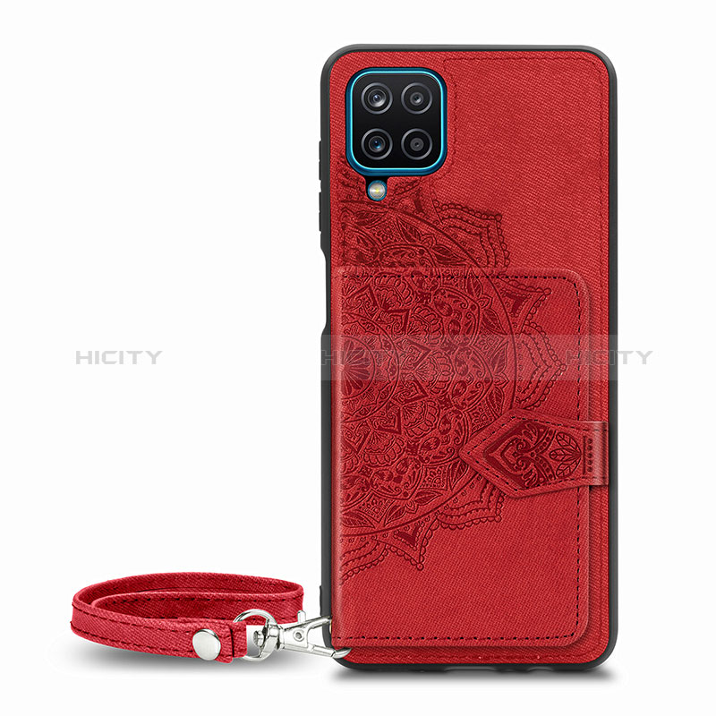 Funda Silicona Carcasa Ultrafina Goma con Magnetico S06D para Samsung Galaxy A12