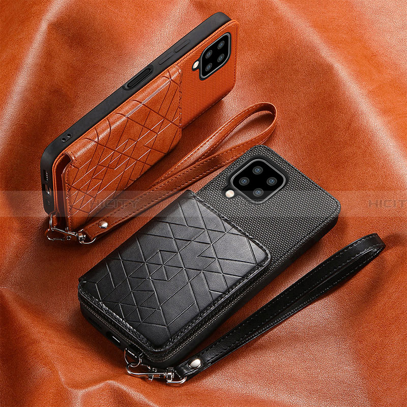 Funda Silicona Carcasa Ultrafina Goma con Magnetico S06D para Samsung Galaxy A22 4G