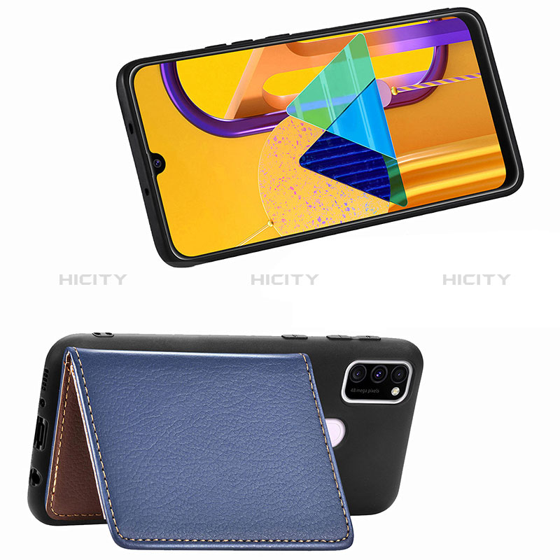 Funda Silicona Carcasa Ultrafina Goma con Magnetico S06D para Samsung Galaxy M21