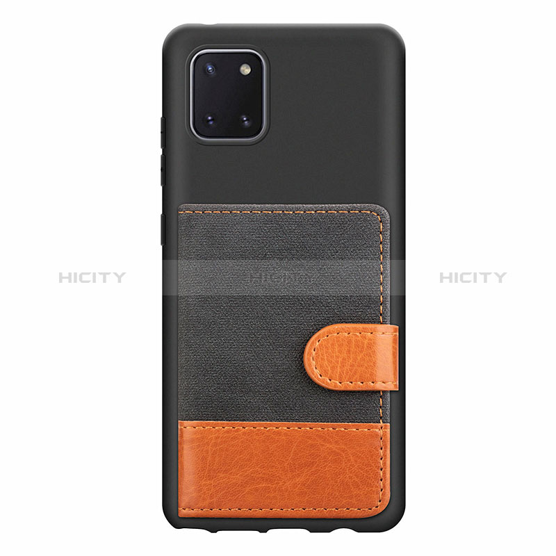 Funda Silicona Carcasa Ultrafina Goma con Magnetico S06D para Samsung Galaxy Note 10 Lite