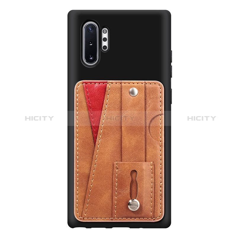 Funda Silicona Carcasa Ultrafina Goma con Magnetico S06D para Samsung Galaxy Note 10 Plus 5G