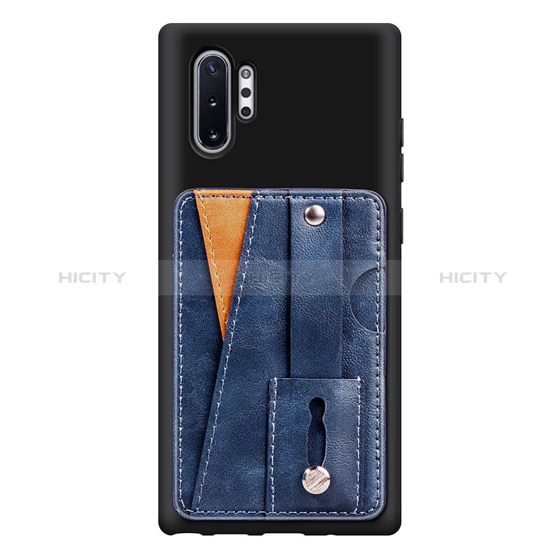 Funda Silicona Carcasa Ultrafina Goma con Magnetico S06D para Samsung Galaxy Note 10 Plus 5G