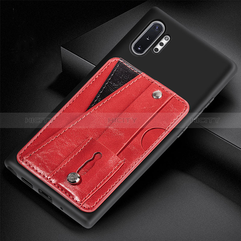 Funda Silicona Carcasa Ultrafina Goma con Magnetico S06D para Samsung Galaxy Note 10 Plus 5G