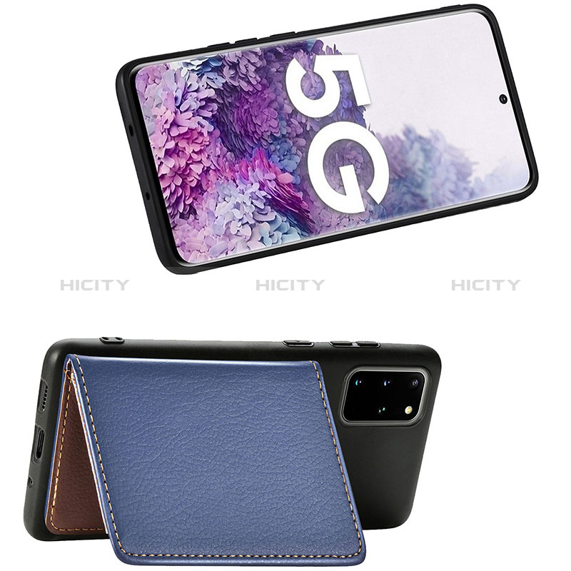 Funda Silicona Carcasa Ultrafina Goma con Magnetico S06D para Samsung Galaxy S20 Plus