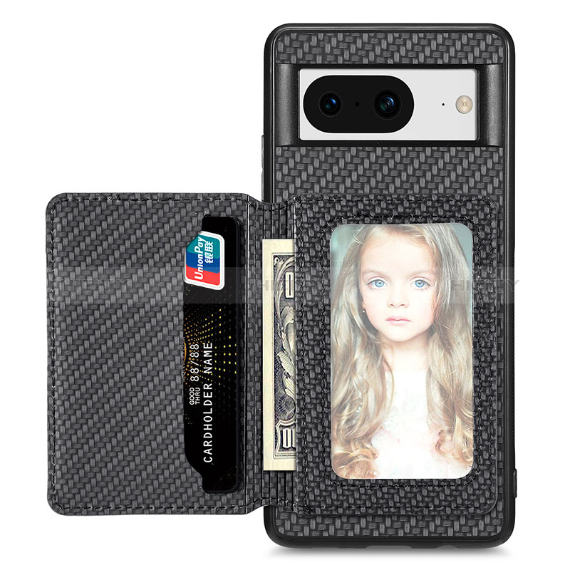 Funda Silicona Carcasa Ultrafina Goma con Magnetico S07D para Google Pixel 8 5G