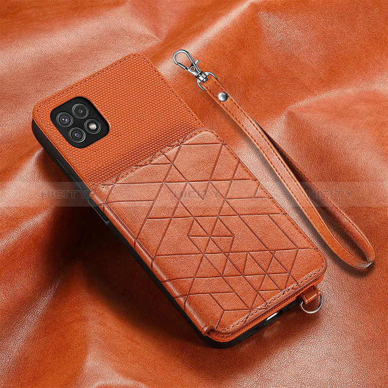 Funda Silicona Carcasa Ultrafina Goma con Magnetico S07D para Samsung Galaxy A22s 5G