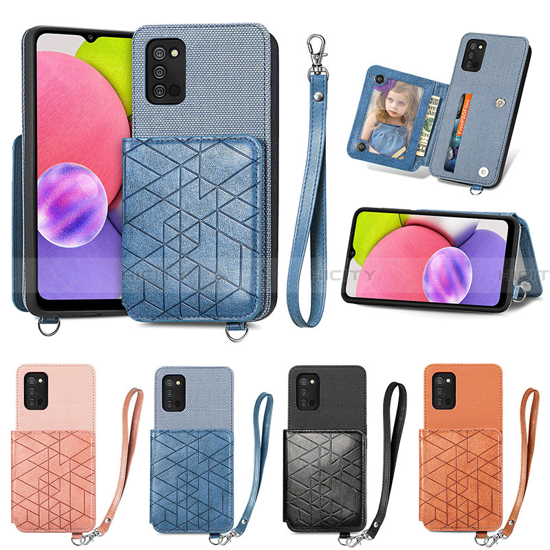 Funda Silicona Carcasa Ultrafina Goma con Magnetico S07D para Samsung Galaxy F02S SM-E025F