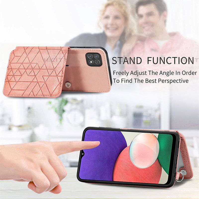 Funda Silicona Carcasa Ultrafina Goma con Magnetico S07D para Samsung Galaxy F42 5G