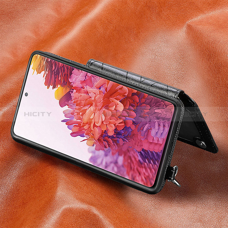 Funda Silicona Carcasa Ultrafina Goma con Magnetico S07D para Samsung Galaxy S20 FE 5G