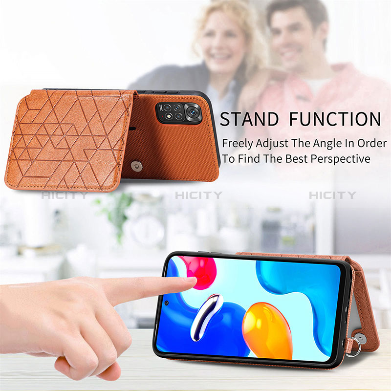 Funda Silicona Carcasa Ultrafina Goma con Magnetico S07D para Xiaomi Redmi Note 11 4G (2022)