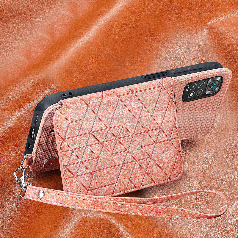 Funda Silicona Carcasa Ultrafina Goma con Magnetico S07D para Xiaomi Redmi Note 11 4G (2022)