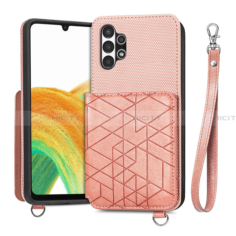 Funda Silicona Carcasa Ultrafina Goma con Magnetico S08D para Samsung Galaxy A13 4G