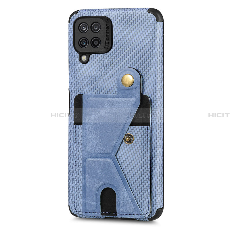 Funda Silicona Carcasa Ultrafina Goma con Magnetico S08D para Samsung Galaxy A22 4G