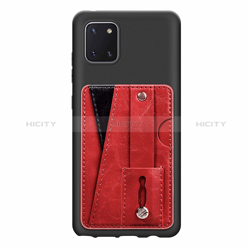 Funda Silicona Carcasa Ultrafina Goma con Magnetico S08D para Samsung Galaxy A81