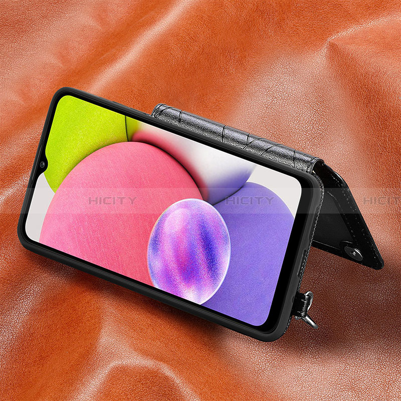 Funda Silicona Carcasa Ultrafina Goma con Magnetico S08D para Samsung Galaxy F02S SM-E025F