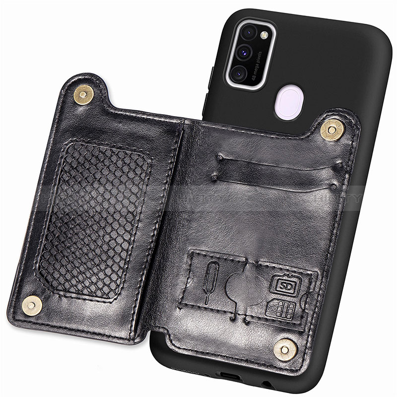 Funda Silicona Carcasa Ultrafina Goma con Magnetico S08D para Samsung Galaxy M30s