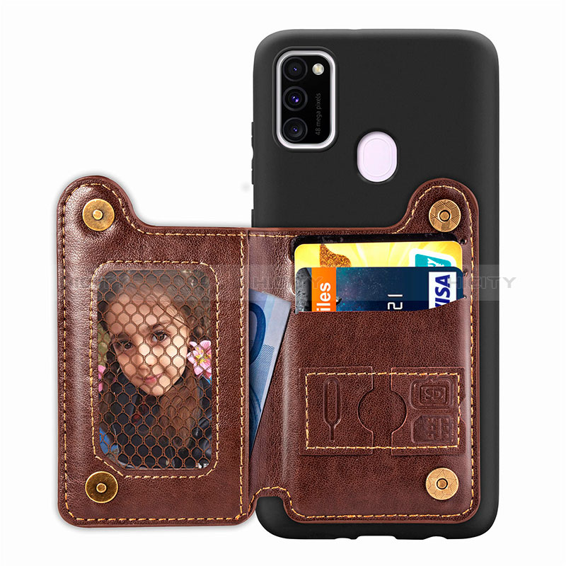 Funda Silicona Carcasa Ultrafina Goma con Magnetico S08D para Samsung Galaxy M30s