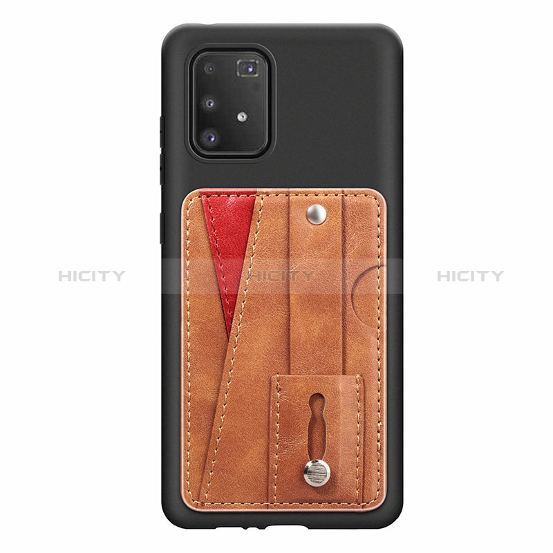 Funda Silicona Carcasa Ultrafina Goma con Magnetico S08D para Samsung Galaxy S10 Lite