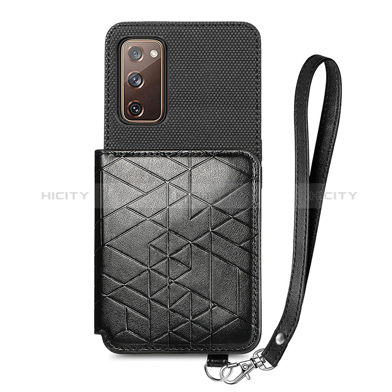 Funda Silicona Carcasa Ultrafina Goma con Magnetico S08D para Samsung Galaxy S20 FE (2022) 5G