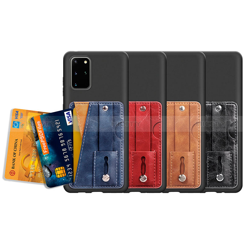 Funda Silicona Carcasa Ultrafina Goma con Magnetico S08D para Samsung Galaxy S20 Plus