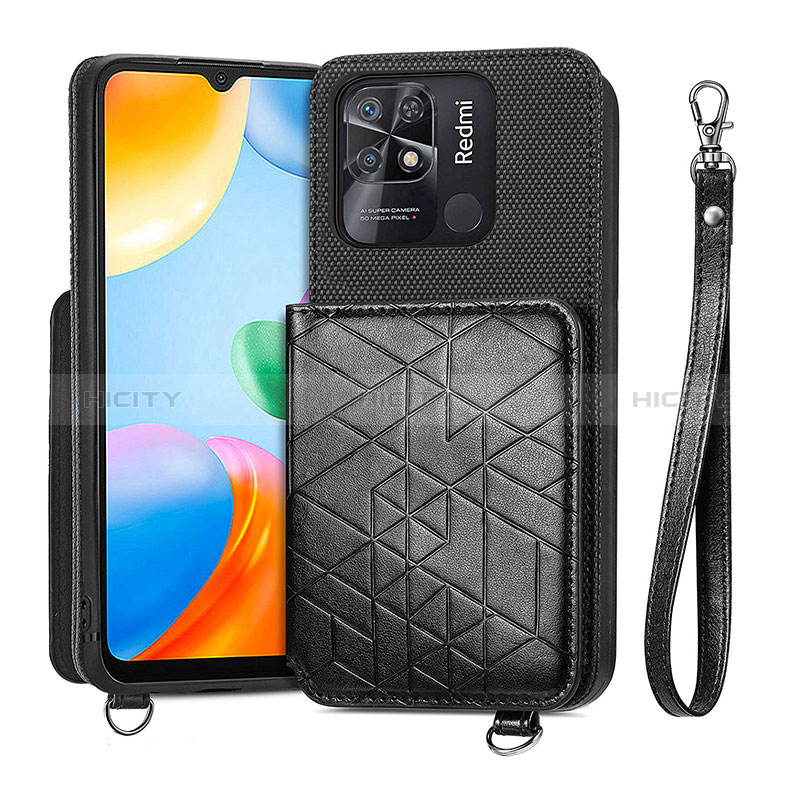 Funda Silicona Carcasa Ultrafina Goma con Magnetico S08D para Xiaomi Redmi 10 Power