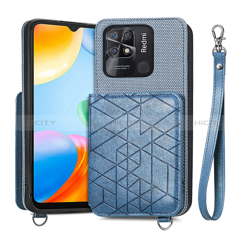 Funda Silicona Carcasa Ultrafina Goma con Magnetico S08D para Xiaomi Redmi 10 Power