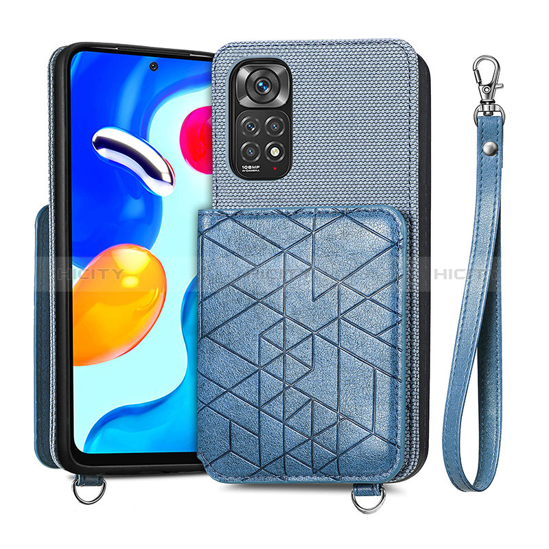 Funda Silicona Carcasa Ultrafina Goma con Magnetico S08D para Xiaomi Redmi Note 11S 4G