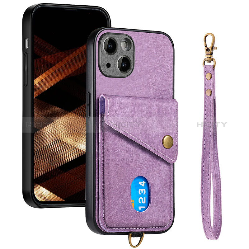 Funda Silicona Carcasa Ultrafina Goma con Magnetico S09D para Apple iPhone 14