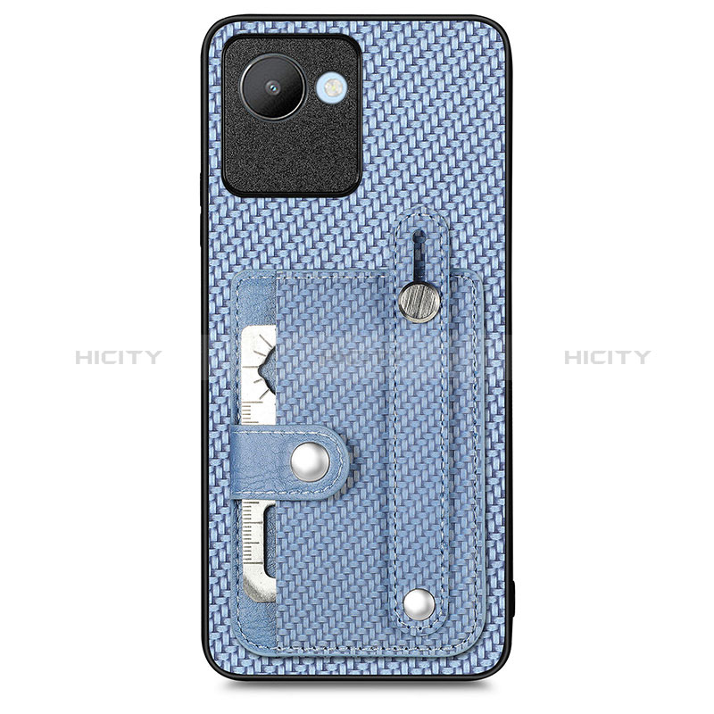 Funda Silicona Carcasa Ultrafina Goma con Magnetico S09D para Realme C30